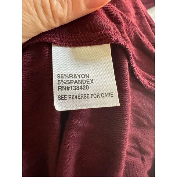 NWT Etcetera Wine Adorn Dress Size 00 - Picture 3 of 8